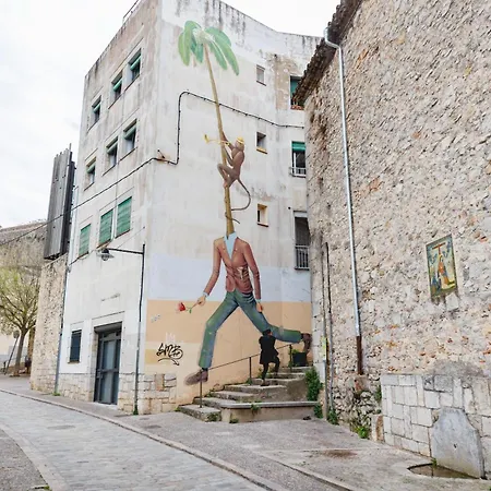 Bravissimo La Merce, Heart Of The Barri Vell Lägenhet Girona